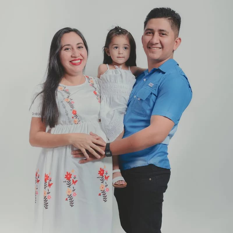 Sesión de fotos en familia
