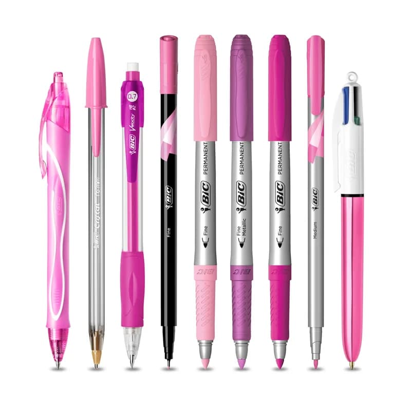 Gel pen and marker set