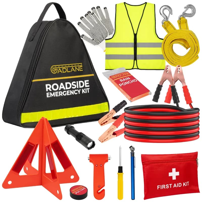 Roadside emergency kit