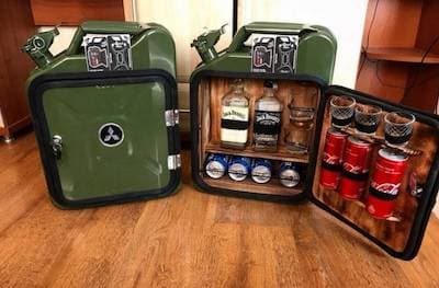 Alcohol Canister Bar