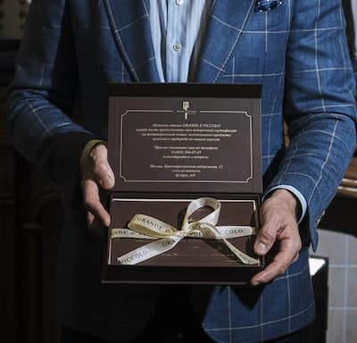 Gift Certificate for Custom Men’s Suit Tailoring 