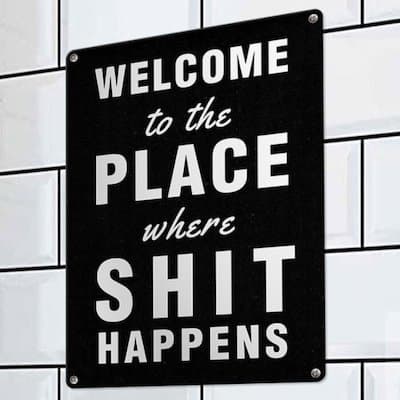 A Funny Picture, Poster or Door Sign