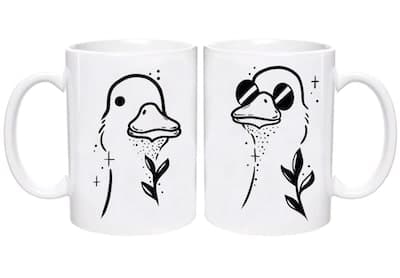 Matching mugs for couples