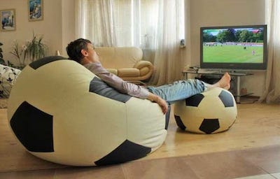 Soccer Ball Bean Bag Chair