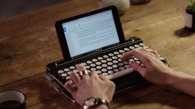 Typewriter-Style Mechanical Keyboard 