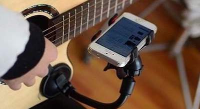 Phone Holder for Guitar