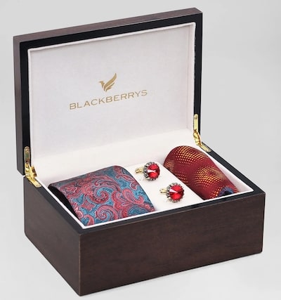 Set: Tie, Pocket Square, Cufflinks