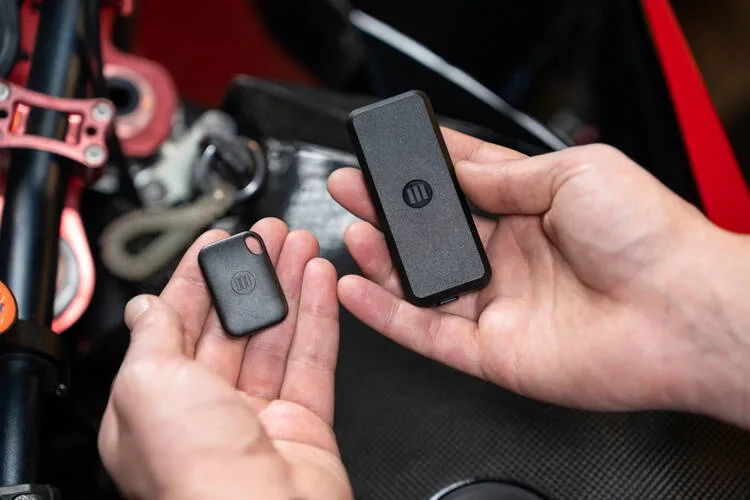 Standalone GPS tracker for motorcycles